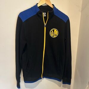 Golden State Warriors UNK Zip Warmup Track Jacket Small